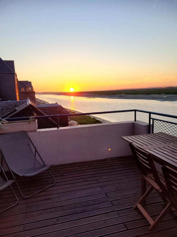 索姆河畔的圣瓦列里Vue Et Terrasse Panoramique Sur La Baie De Somme公寓 外观 照片
