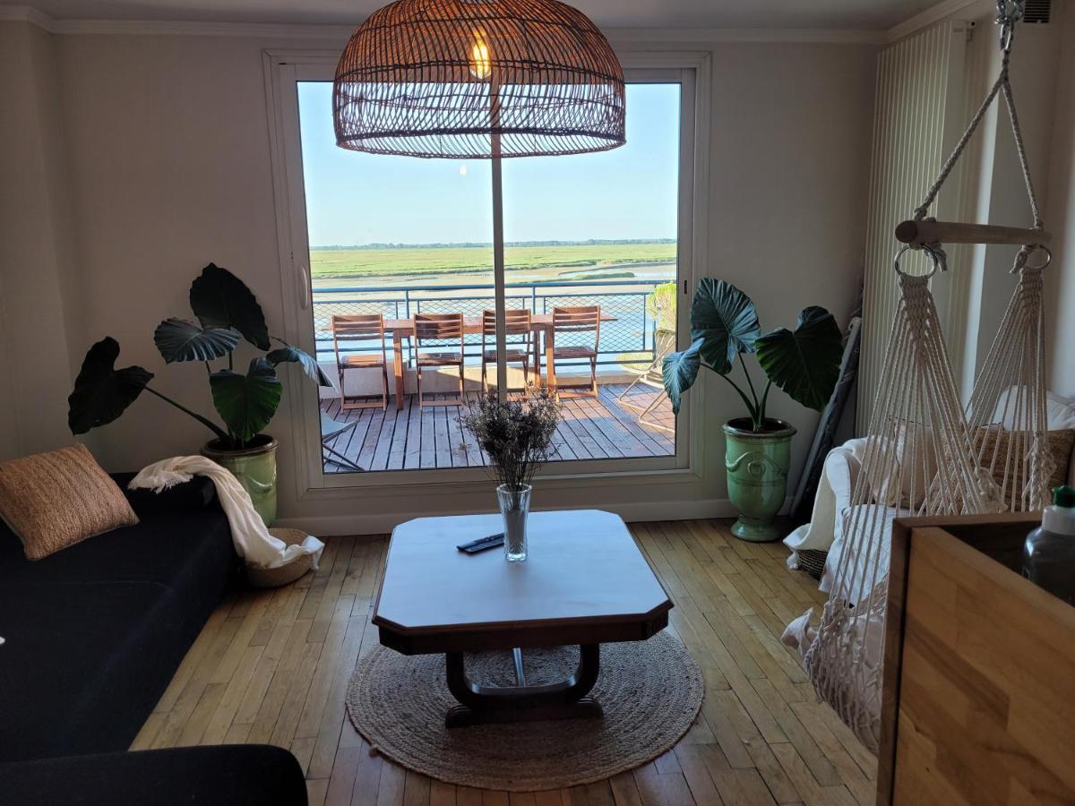 索姆河畔的圣瓦列里Vue Et Terrasse Panoramique Sur La Baie De Somme公寓 外观 照片