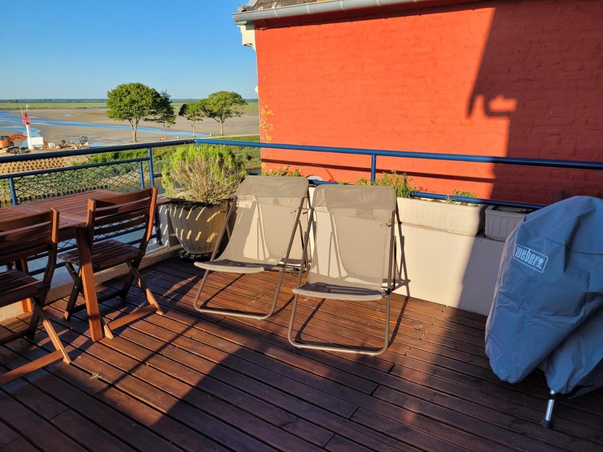 索姆河畔的圣瓦列里Vue Et Terrasse Panoramique Sur La Baie De Somme公寓 外观 照片